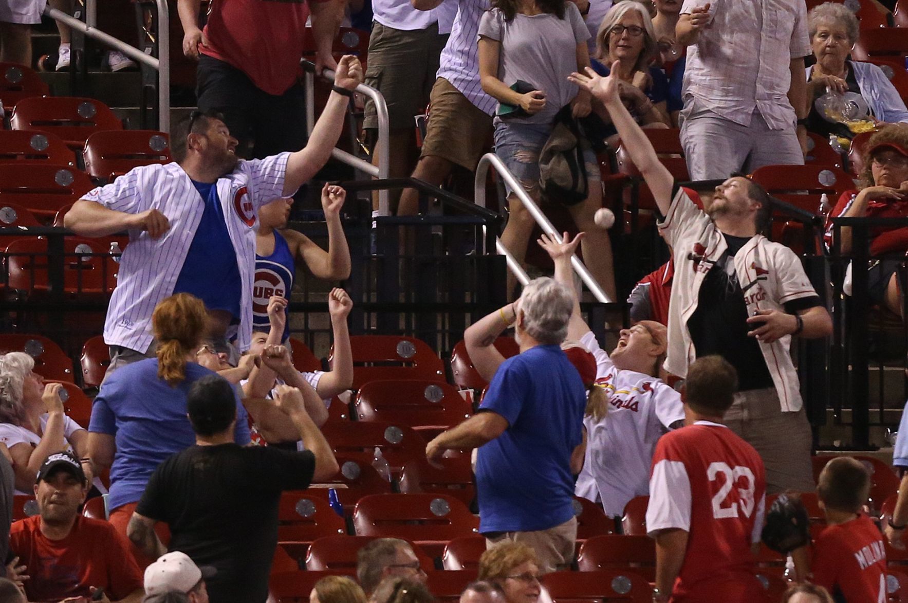 Cards and Cubs battle in the hot series finale Sunday night